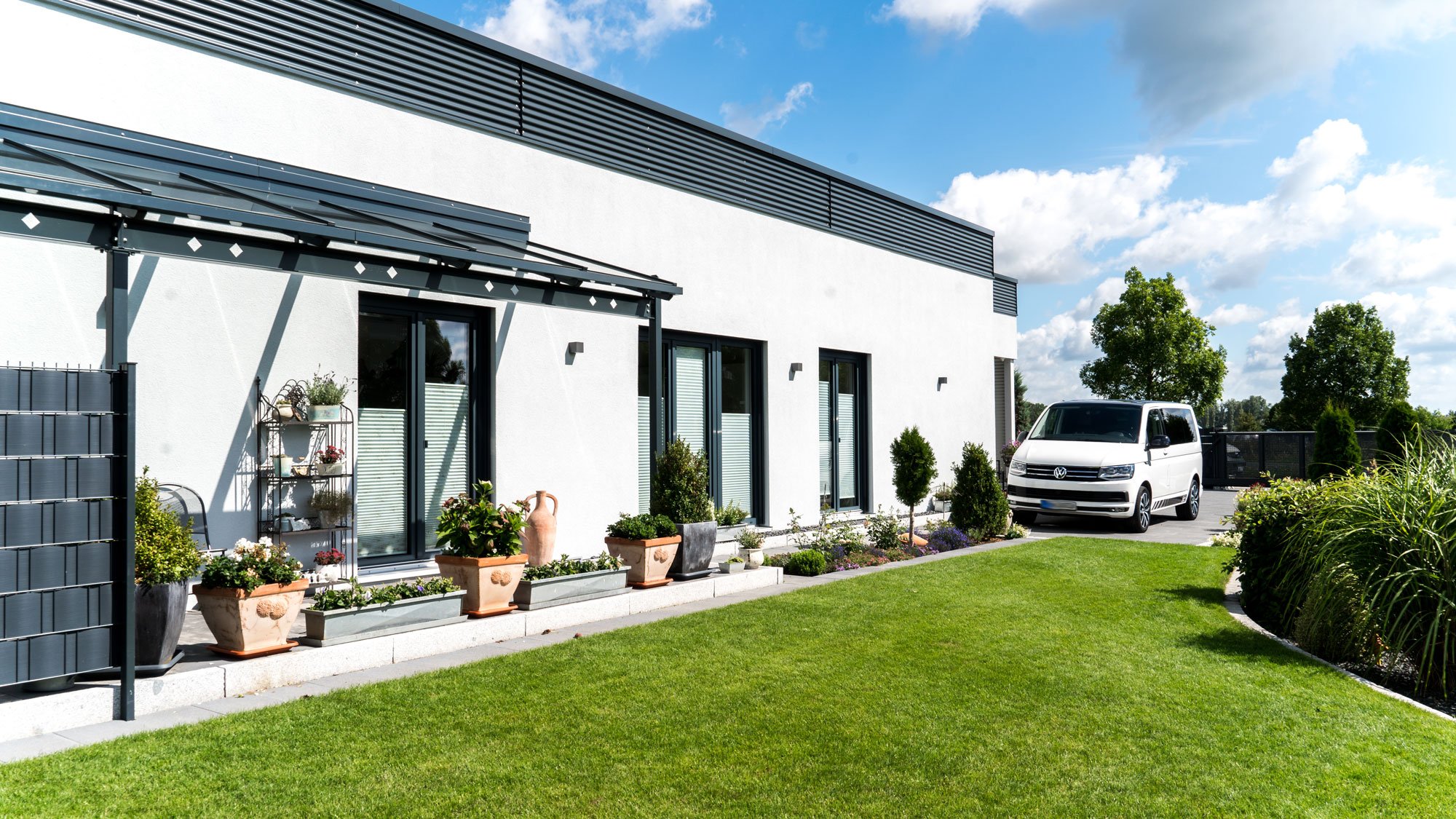 Fenster mit Raffstore